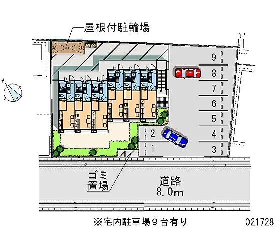 ★手数料０円★彦根市正法寺町 月極駐車場